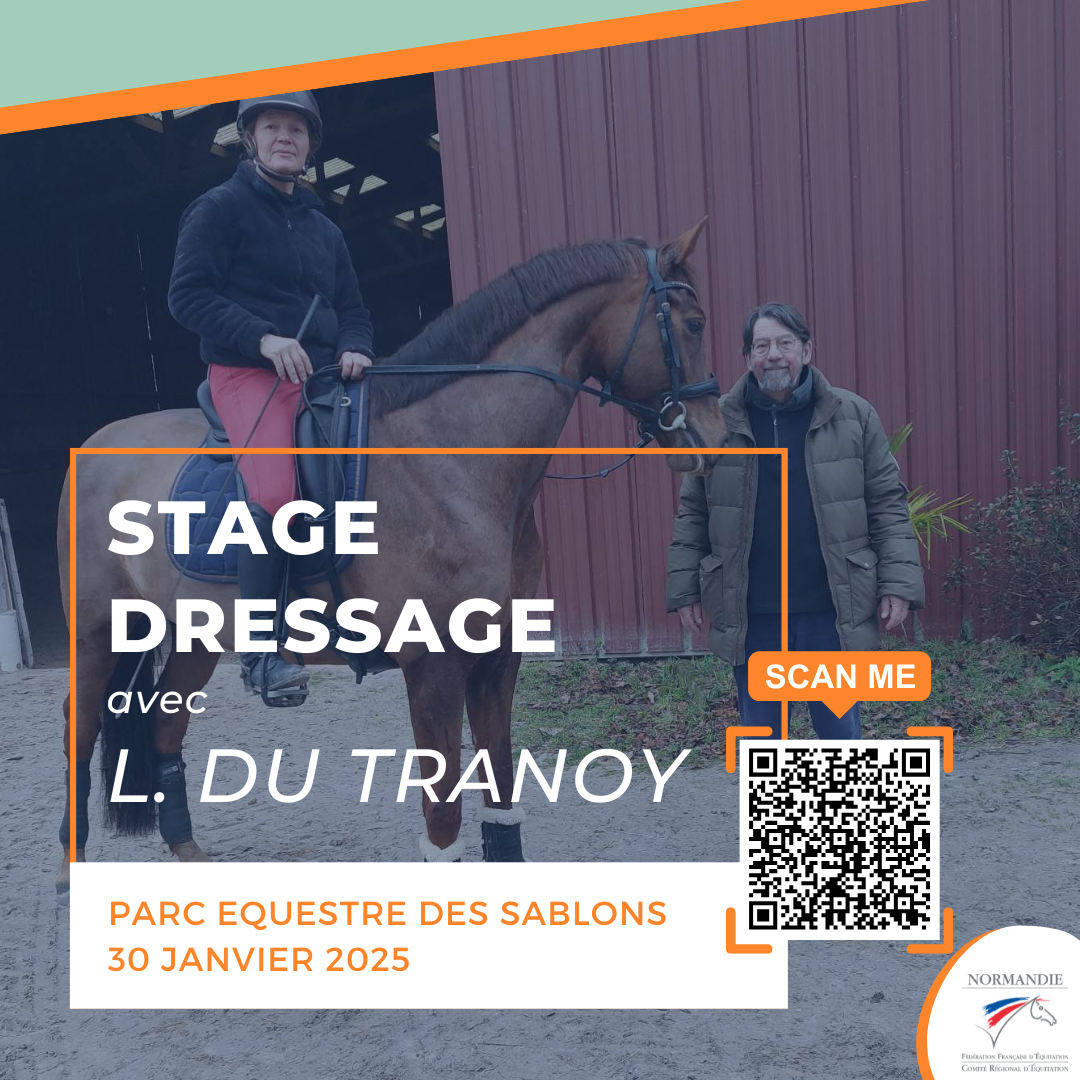 Journée technique dressage avec Lionel Dutranoy