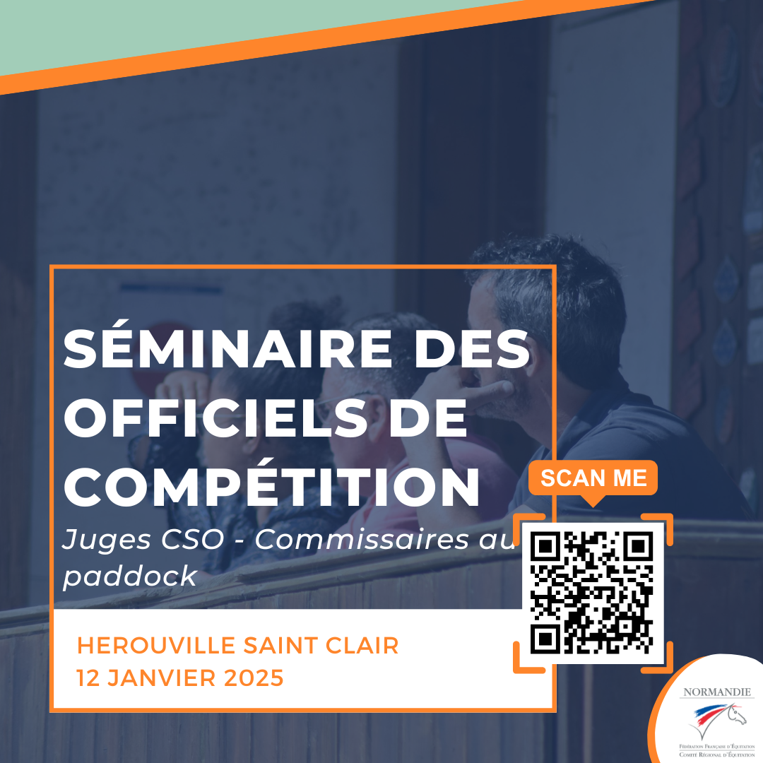 Séminaire des officiels de compétition CSO 2025