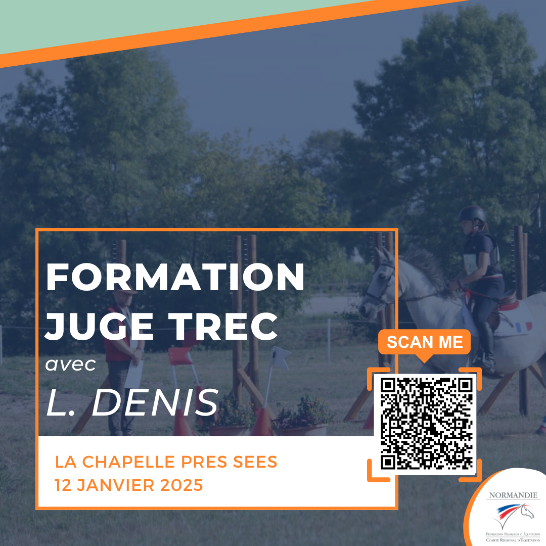 Formation juge TREC avec Laurence Denis 2025