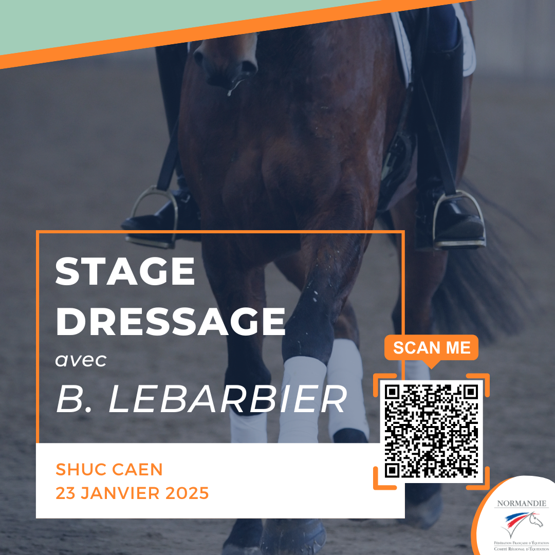 Journée technique dressage avec Bertrand Lebarbier