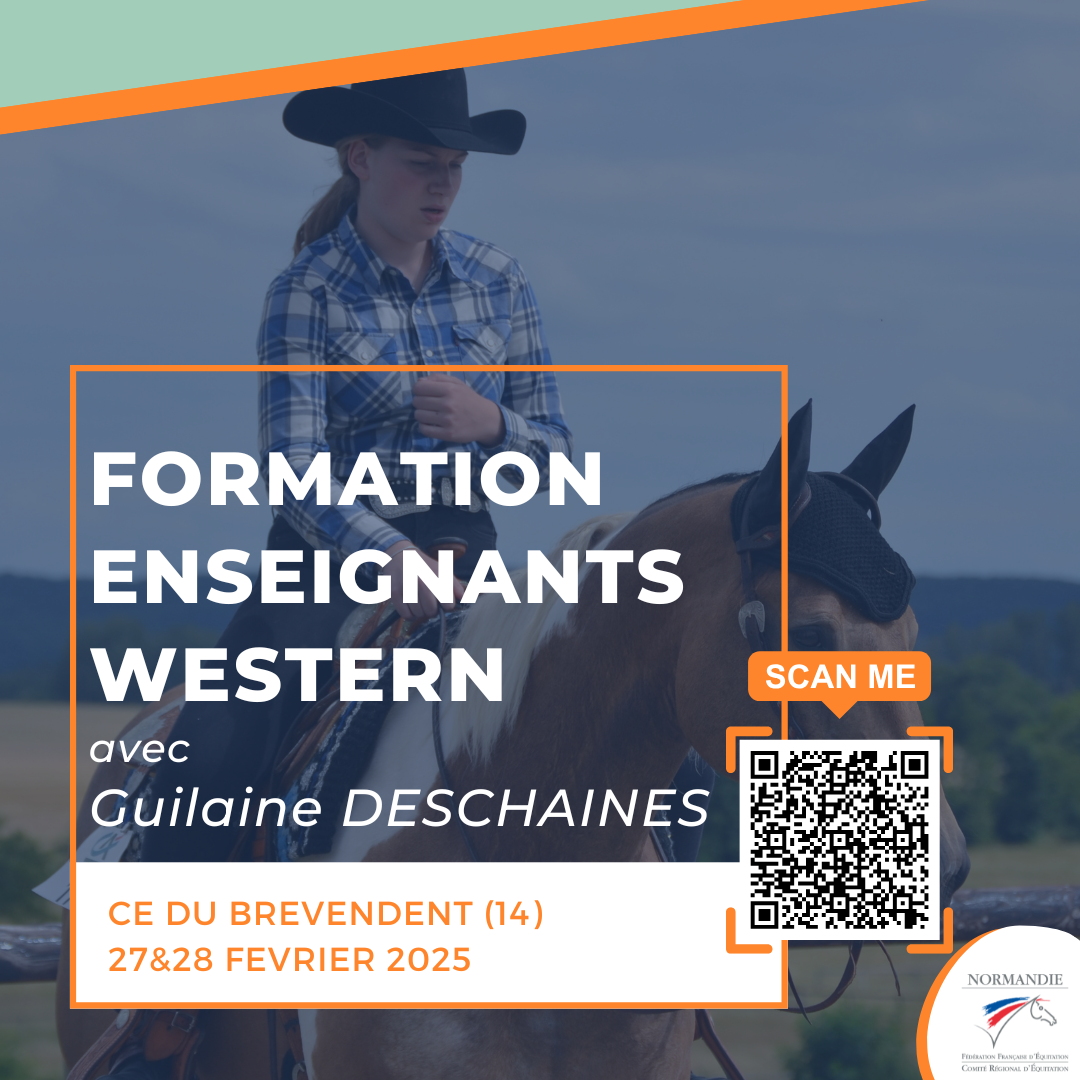 Formation enseignant western avec Guilaine Deschaines