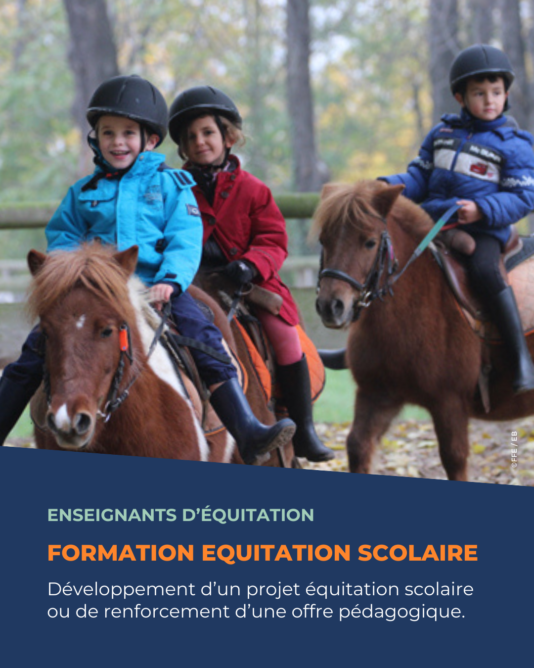 Formation enseignant équitation scolaire